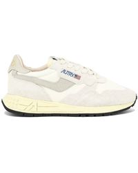 Autry - Reelwind Low Nylon And Suede Sneakers - Lyst