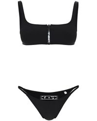 Off-White c/o Virgil Abloh - Bikini Set With Zip And Logo - Lyst