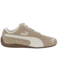 PUMA - 'Speedcat Elevated' Sneakers With Logo Print On The Side And Logo Lettering On The Side - Lyst
