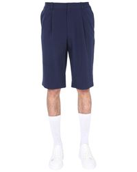 AMI Other Materials Shorts - Blue