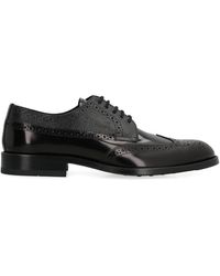 Tod's - Leather Lace-Up Shoes - Lyst