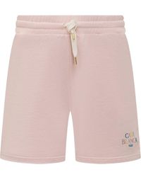 Casablanca - Short Pants With Logo - Lyst