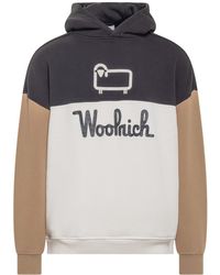 Woolrich - Sweatshirt With Logo - Lyst
