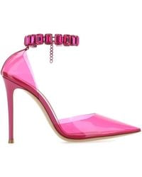 Gianvito Rossi - Fuchsia Pvc Pumps - Lyst