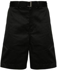 Sacai - Cotton Chino Shorts Clothing - Lyst