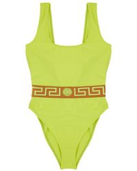 Versace - Medusa One-Piece Swimsuit With Print - Lyst
