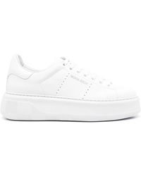 Woolrich - Leather Sneakers - Lyst
