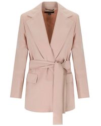 Weekend by Maxmara - Teso Belted Blazer - Lyst