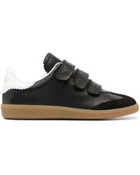 Isabel Marant - Toile Beth Leather And Suede Sneakers - Lyst