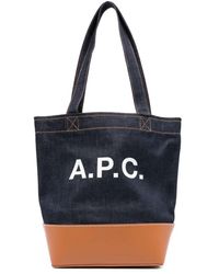 A.P.C. - Tote Axel Small Bags - Lyst