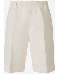 Burberry - Plain Tailored Bermuda Shorts - Lyst