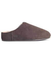 UGG - Elea Slip-On Leather Slippers - Lyst