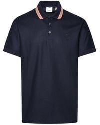 Burberry - 'Pierson' Cotton Polo Shirt - Lyst
