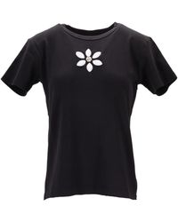 MERYLL ROGGE Fitted T-Shirt W/ Long Sleeves in Red | Lyst UK