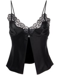 Alexander Wang Butterfly Camisole Top - Black