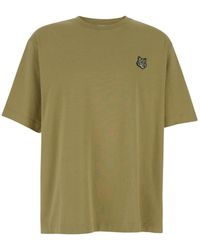 Maison Kitsuné - Bold Fox Head Patch Oversize Tee-Shirt - Lyst