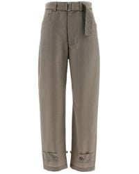 Lemaire - 'Curved Tailored Pants' - Lyst