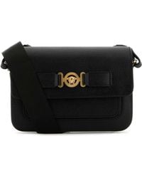 Versace - Leather Medusa Biggie Crossbody Bag - Lyst