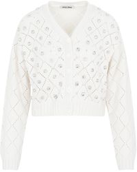 Miu Miu Cardigans for Women | Online 