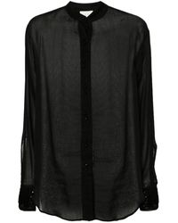 Forte Forte - Cotton And Silk Blend Shirt - Lyst