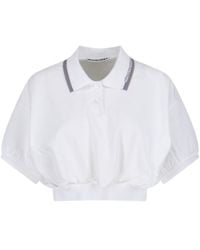 Alexander Wang - Logo Polo Shirt - Lyst