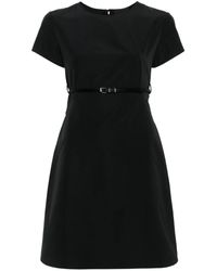 Givenchy - Voyou Cotton Blend Mini Dress - Lyst