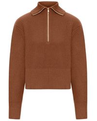 Max Mara - Nadar Half Zip Sweater - Lyst