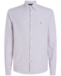 Tommy Hilfiger - Oxford Fine Stripe Sf Shirt - Lyst