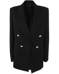 Lanvin - Double Breasted Tailored Jacket - Lyst