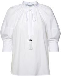 Max Mara - 'Carpi' Cotton Shirt - Lyst