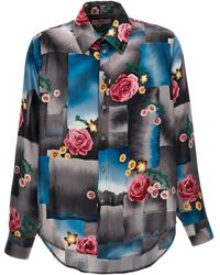 Martine Rose - Today Floral Shirt, Blouse - Lyst