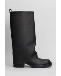 GISÉL MOIRÉ - Manchester Low Heels Boots - Lyst