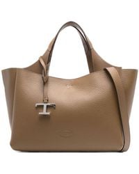 Tod's - Mini Leather Handbag - Lyst