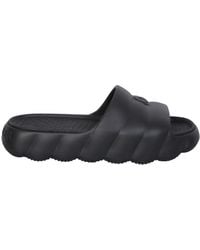 サンダル MOOSE KNUCKLES Men Sandals Black M14MA503 292 サンダル MOOSE KNUCKLES Men Sandals Black M14MA503 292 Logo