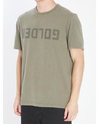 Golden Goose Golden Club T-Shirt in White for Men | Lyst