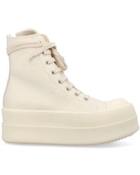 Rick Owens - Jumbo Lace Puffer Sneakers - Lyst