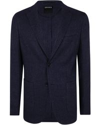 ZEGNA - Lightweight Wool And Linen Jacket For - Lyst