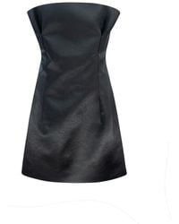 Philosophy Di Lorenzo Serafini - Mini Abito Svasato Nero - Lyst
