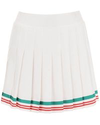 Casablanca - Casaway Tennis Mini Skirt - Lyst