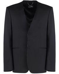 MM6 by Maison Martin Margiela - Single-Breasted Two-Button Jacket - Lyst