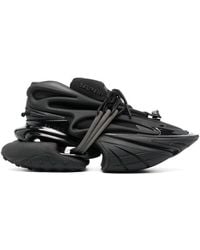 Balmain - Leather Unicorn Low-top Sneakers - Lyst