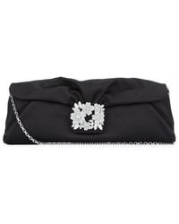 ショルダーバッグ・ポシェット Roger Vivier TRES VIVIER DAISY AUMONIERE Roger Vivier TRES VIVIER DAISY AUMONIERE Handbag – LOZURI®
