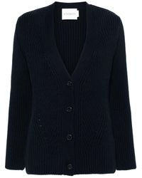 Closed - Organic Cotton V-necked Cardigan - Lyst