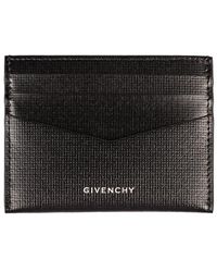 Givenchy - Classique 4G Leather Card Holder - Lyst