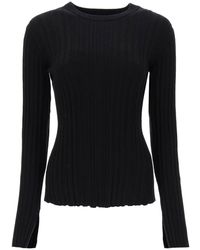 Loulou Studio - Evie Ribbed Crew-neck Sweater - Lyst