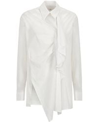 Y's Yohji Yamamoto - Shirts White - Lyst