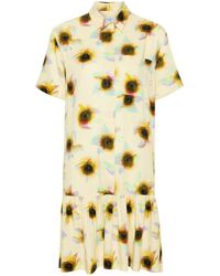 PS by Paul Smith - Printed Shirt Dress - Lyst