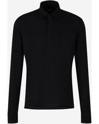 Tom Ford - Viscose And Silk Polo - Lyst