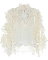 Zimmermann - Lace Top - Lyst