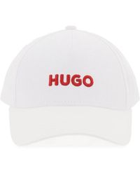 BOSS - Hugo "Jude Embroidered Logo Baseball Cap With - Lyst